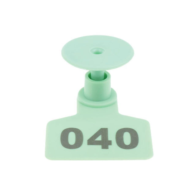 Buy 1-100 Cattle Number Ear Tags Set - Green Pig Sheep Goat Livestock Label discounted | Products On Sale Australia