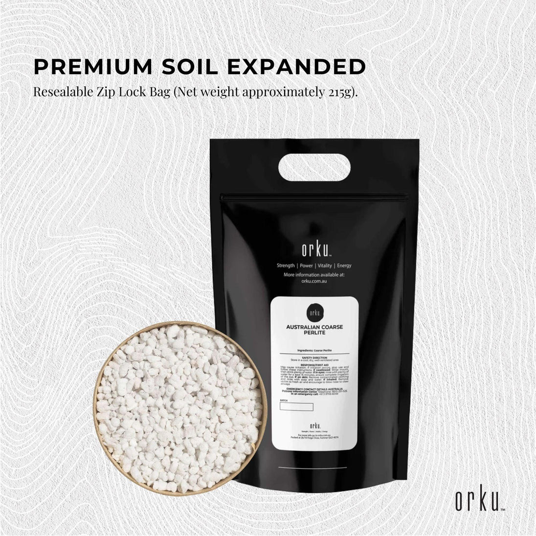 Buy 50L Perlite Coarse Premium Soil Expanded Medium Plants Hydroponics discounted | Products On Sale Australia