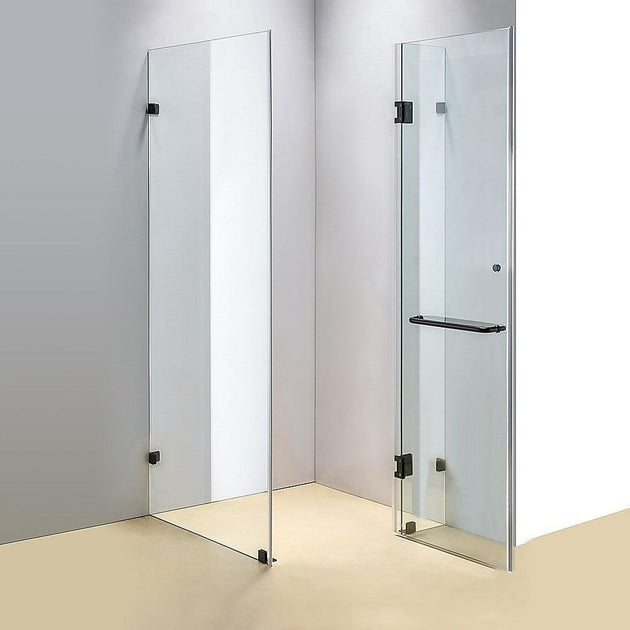 Buy 1200 x 1000mm Frameless 10mm Glass Shower Screen By Della Francesca discounted | Products On Sale Australia
