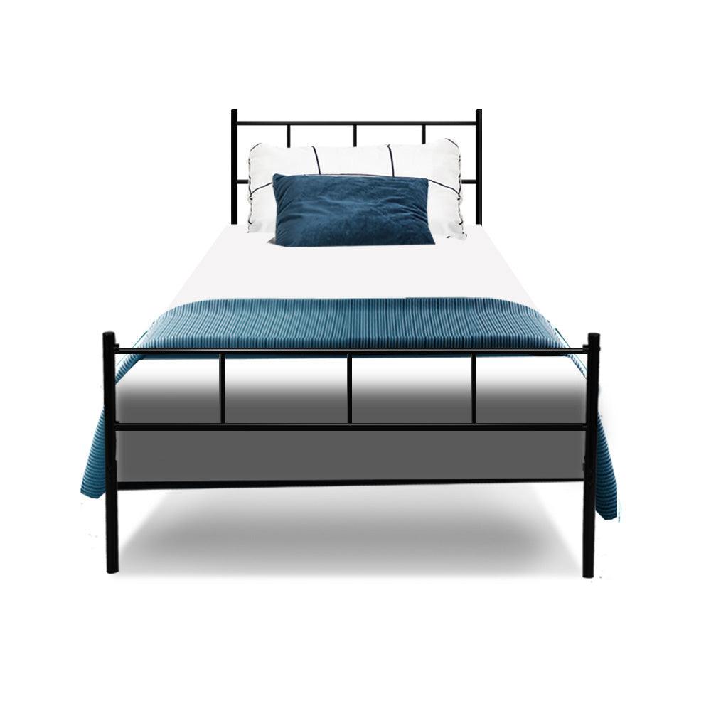 Buy Artiss Bed Frame Single Metal Bed Frames SOL discounted | Products On Sale Australia