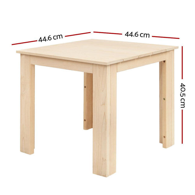 Buy Gardeon Coffee Side Table Wooden Desk Outdoor Furniture Camping Garden Natural discounted | Products On Sale Australia