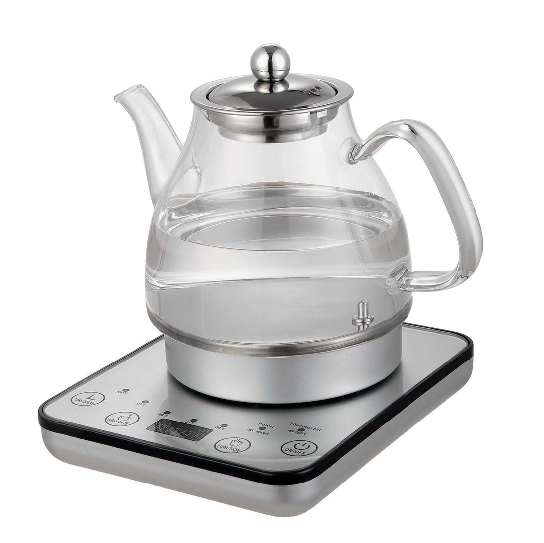 Buy 1.2L Digital Glass Kettle w/ Electric Tea Pot & Infuser 800W discounted | Products On Sale Australia