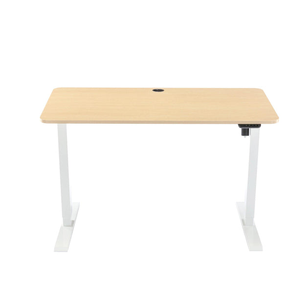 Buy 1.2m Sit And Stand Desk in Natural discounted | Products On Sale Australia