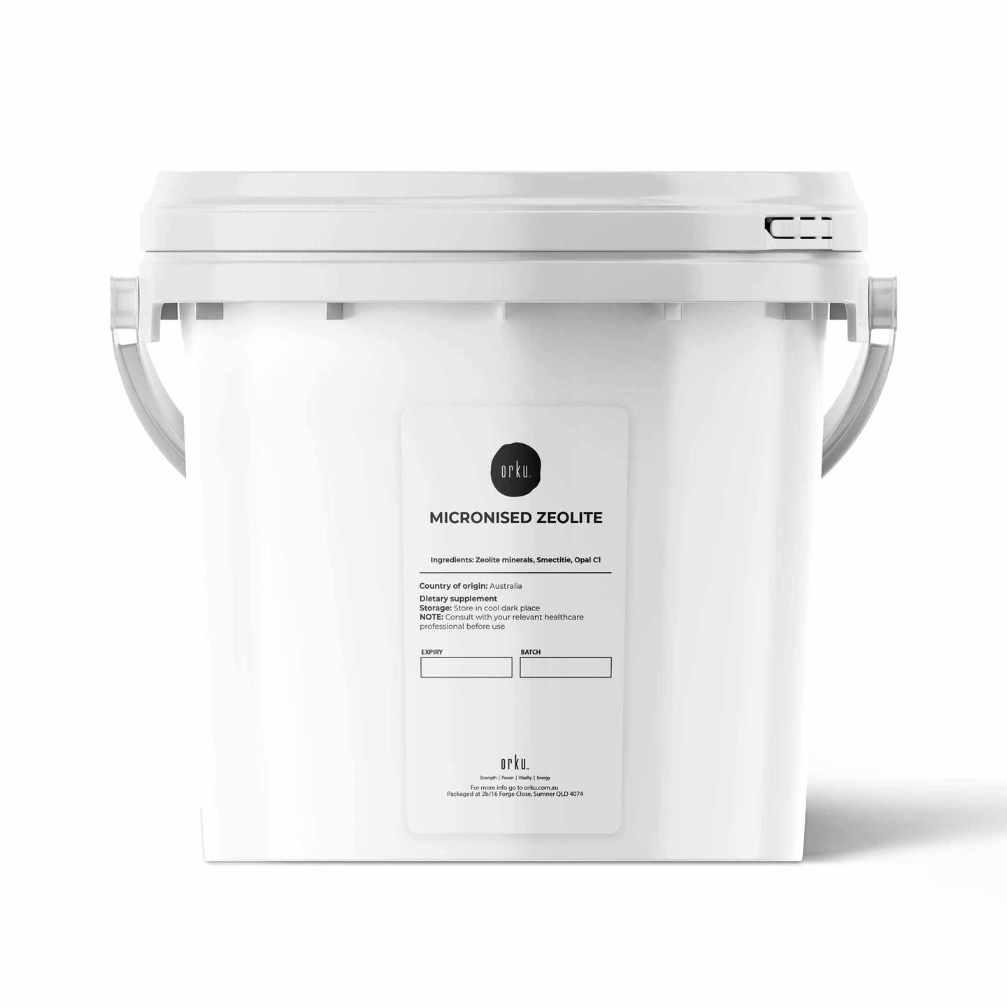 Buy 1.3kg Pure Micronised Zeolite Powder Tub Mineral - Micronized Volcamin discounted | Products On Sale Australia