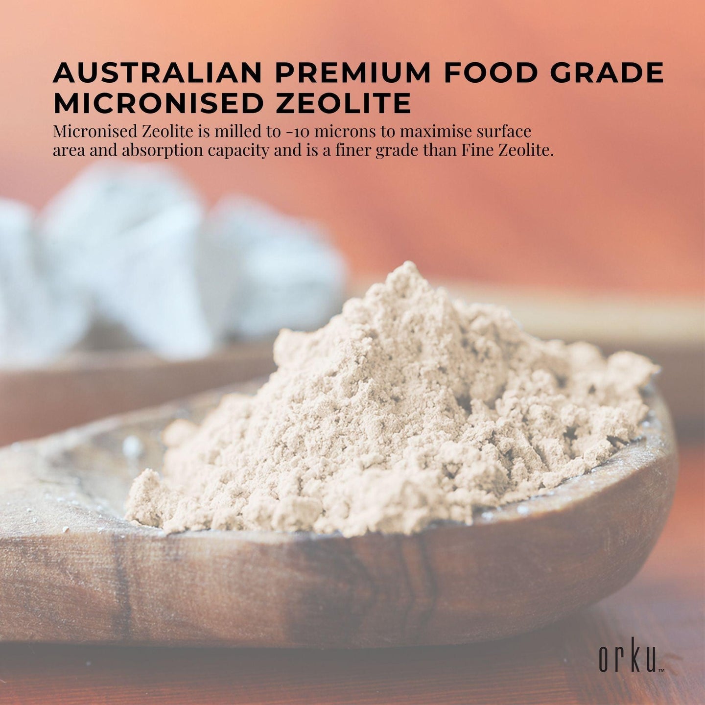 Buy 1.3kg Pure Micronised Zeolite Powder Tub Mineral - Micronized Volcamin discounted | Products On Sale Australia