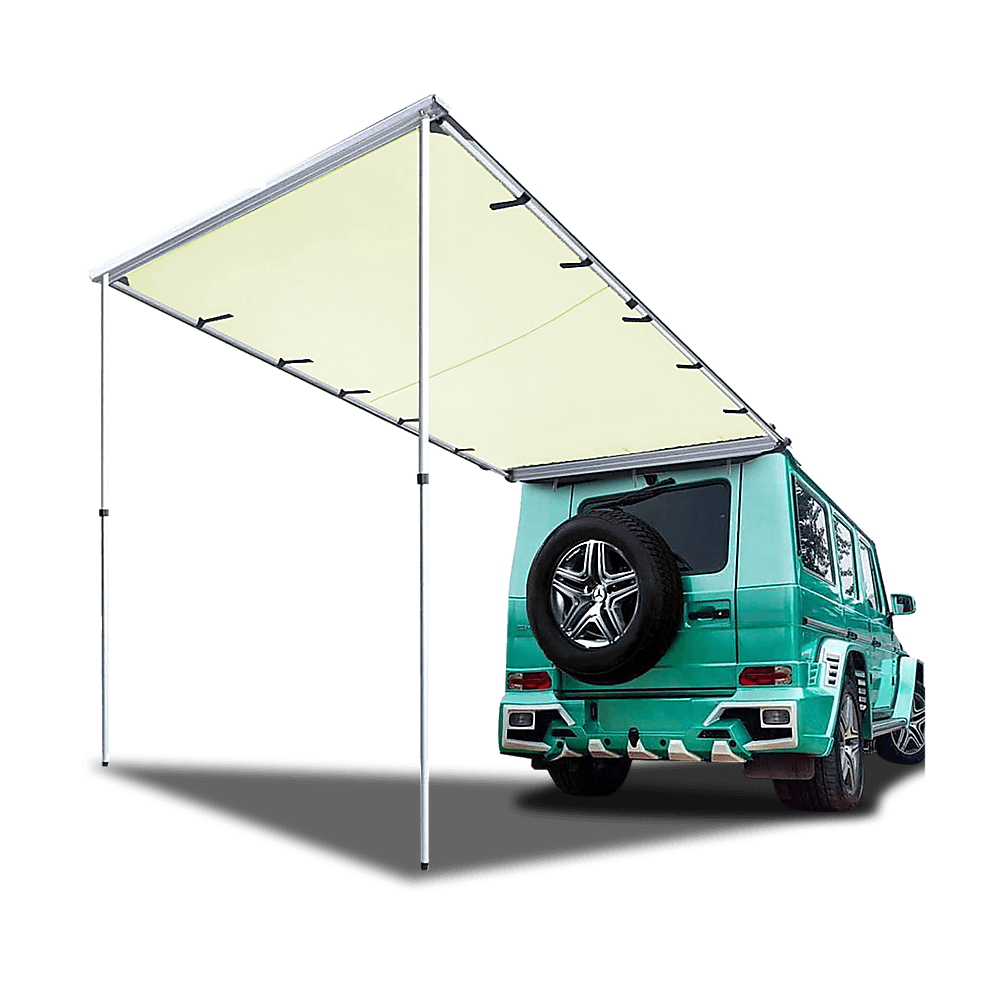 Buy 1.4m x 2m Car Side Awning Roof discounted | Products On Sale Australia