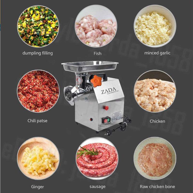 Buy 1.63HP Commercial Meat Mincer- Electric Grinder & Sausage Maker Filler 1200W discounted | Products On Sale Australia