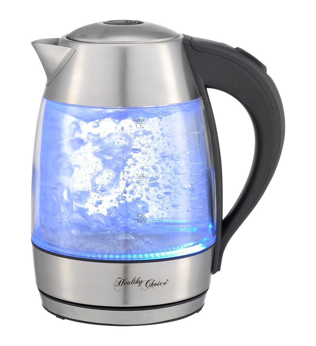 Buy 1.7 Litre Glass Kettle with 360 degrees Rotational Base discounted | Products On Sale Australia