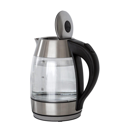 Buy 1.7 Litre Glass Kettle with 360 degrees Rotational Base discounted | Products On Sale Australia