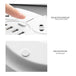 Buy 1.8 Metre Power Board with 4 Socket & 4 USB Charging Charger Ports discounted | Products On Sale Australia