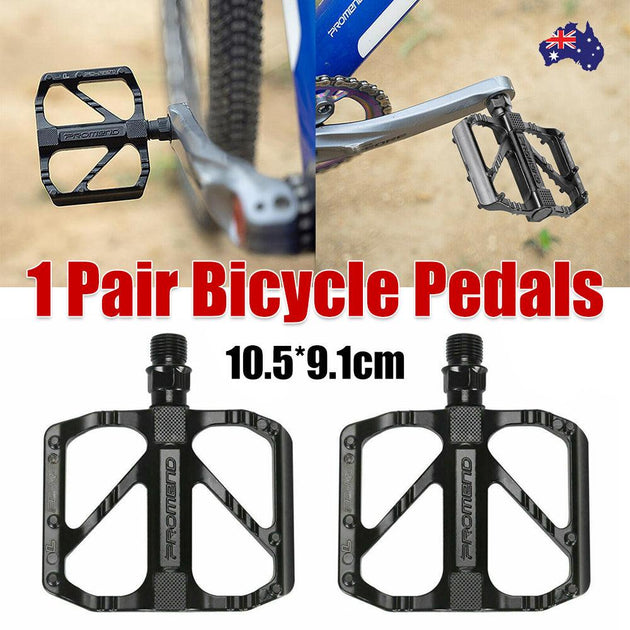 Buy 1 Pair Bicycle Pedal Mountain Road Bike Cycling Anti Slip Bearing Pedals discounted | Products On Sale Australia