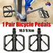 Buy 1 Pair Bicycle Pedal Mountain Road Bike Cycling Anti Slip Bearing Pedals discounted | Products On Sale Australia