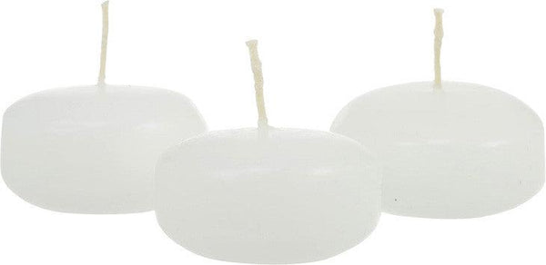 10 Pack of 8cm Ivory Wax Floating Candles - wedding party home event decoration Products On Sale Australia | Occasions > Lights Category