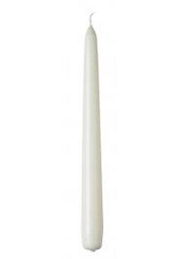 Buy 10 pack white wax 20cm taper church house vigil candleabra candle 2CM WIDE discounted | Products On Sale Australia