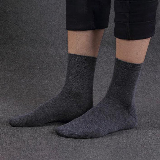 Buy 10 Pairs Men's Women's Cotton Breathable Crew Length Socks Work Business Cushion, Mixed Colour discounted | Products On Sale Australia