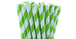 Buy 1000 Bulk Wholesale Pack Green White Drinking Straws Biodegradable Eco Paper Birthday Party Event Bistro Bar Cafe Take Away discounted | Products On Sale Australia