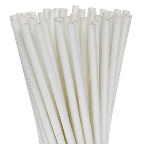 Buy 1000 Bulk Wholesale Pack White Drinking Straws Biodegradable Eco Paper Birthday Party Event Bistro Bar Cafe Take Away discounted | Products On Sale Australia