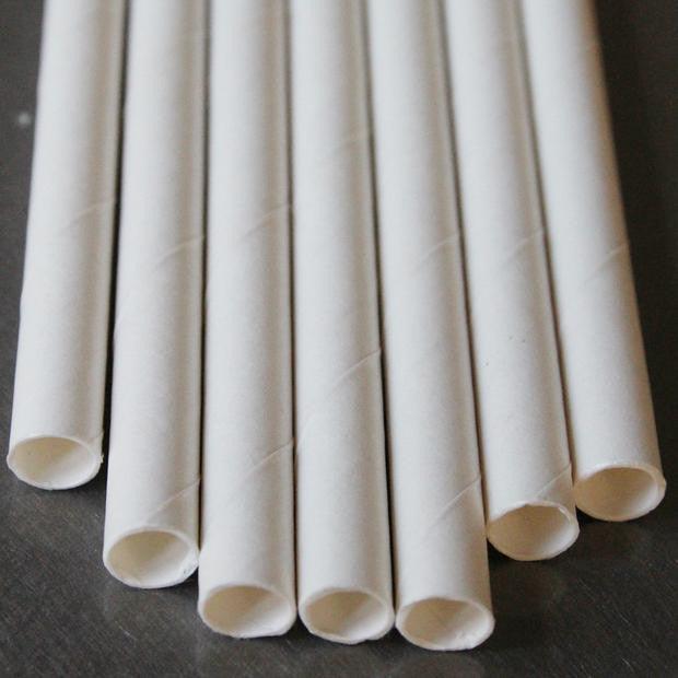 Buy 1000 Bulk Wholesale Pack White Drinking Straws Biodegradable Eco Paper Birthday Party Event Bistro Bar Cafe Take Away discounted | Products On Sale Australia