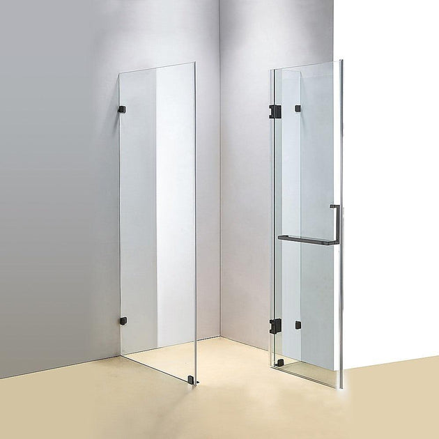 1000 x 1000mm Frameless 10mm Glass Shower Screen By Della Francesca Products On Sale Australia | Furniture > Bathroom Category