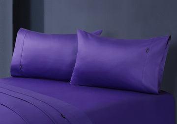 Buy 1000tc egyptian cotton pillowcase pair violet discounted | Products On Sale Australia
