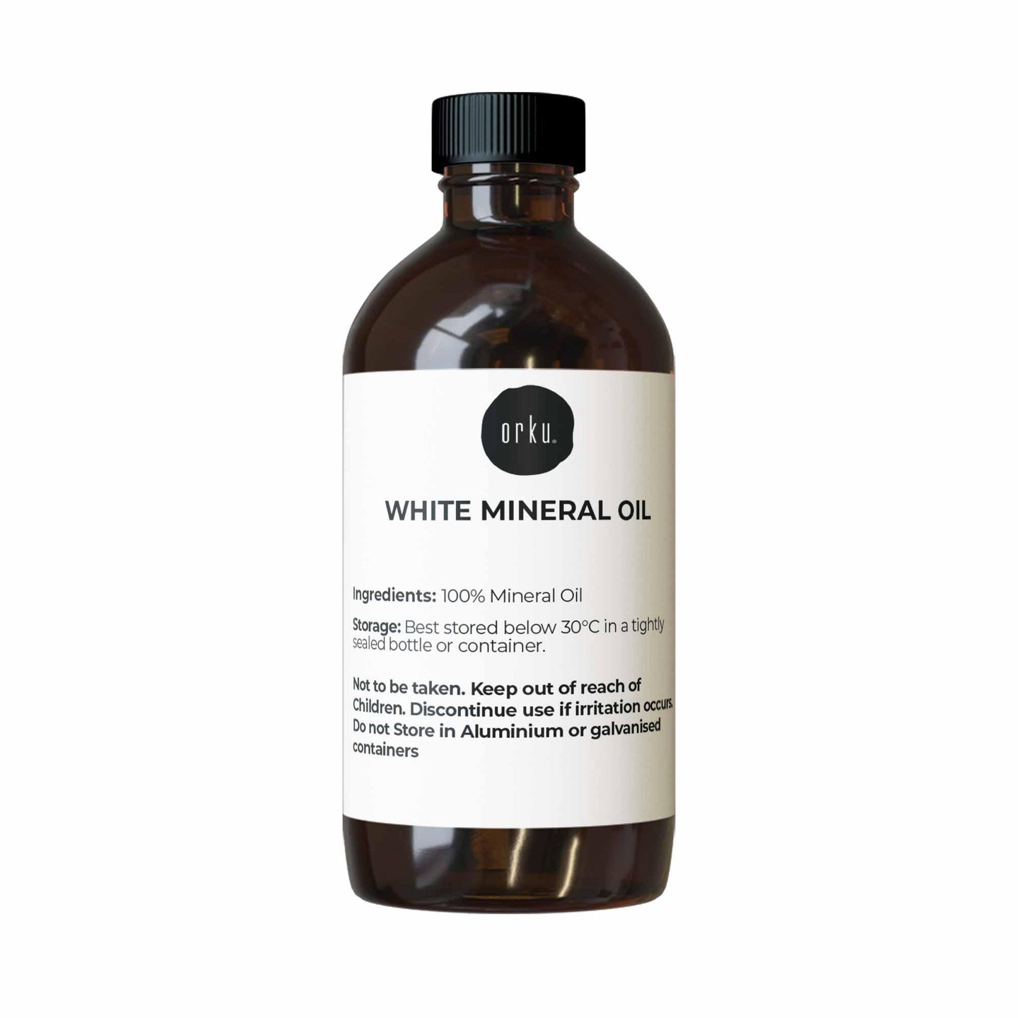 Buy 100ml White Mineral Oil - Liquid Paraffin Carrier for Essential Oils Skin Hair discounted | Products On Sale Australia