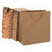 Buy 100pcs Bulk Kraft Paper Bags Pack Brown Shopping Retail Gift Bags Reusable Brown discounted | Products On Sale Australia