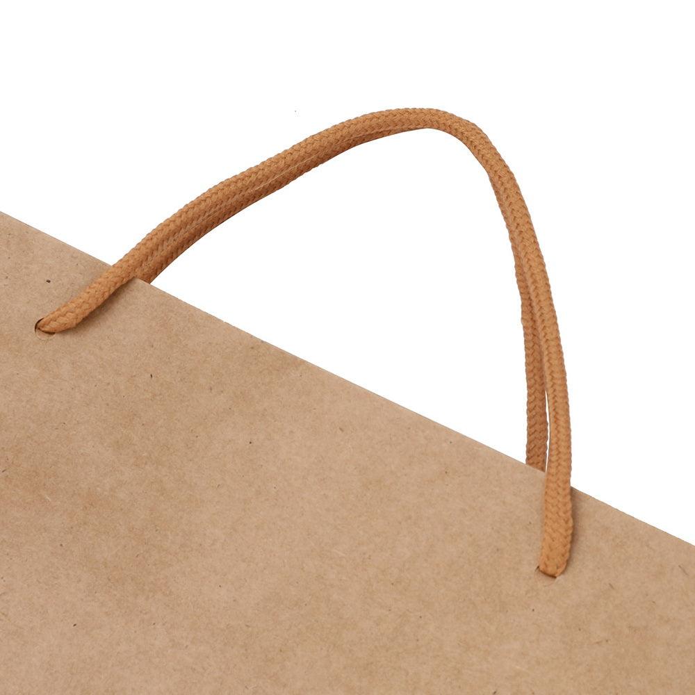 Buy 100pcs Bulk Kraft Paper Bags Pack Brown Shopping Retail Gift Bags Reusable Brown discounted | Products On Sale Australia