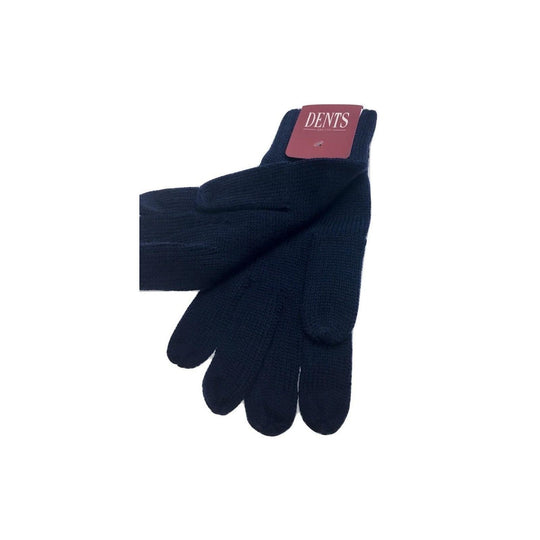 Buy 100% PURE WOOL GLOVES Winter Snow Ski Plain Knit Knitted Warm MK341 Plain - Navy discounted | Products On Sale Australia