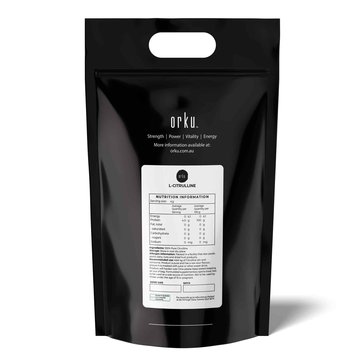 Buy 10Kg L-Citrulline Powder - Pure Amino Acid Pre-Workout Supplement discounted | Products On Sale Australia