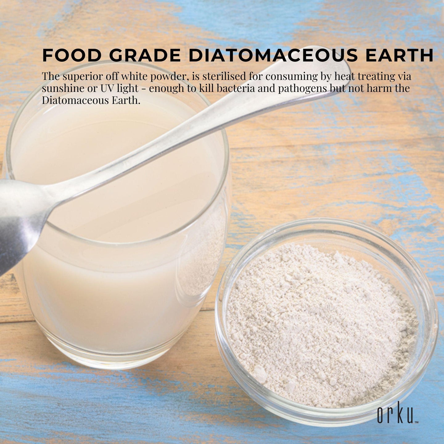 Buy 10Kg Organic Fine Diatomaceous Earth - Food Grade Fossil Shell Flour Powder discounted | Products On Sale Australia