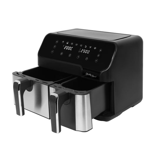 Buy 10L Digital Dual Zone Air Fryer w/ Dual Temperature Control discounted | Products On Sale Australia