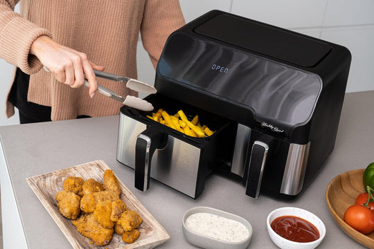 Buy 10L Digital Dual Zone Air Fryer w/ Dual Temperature Control discounted | Products On Sale Australia