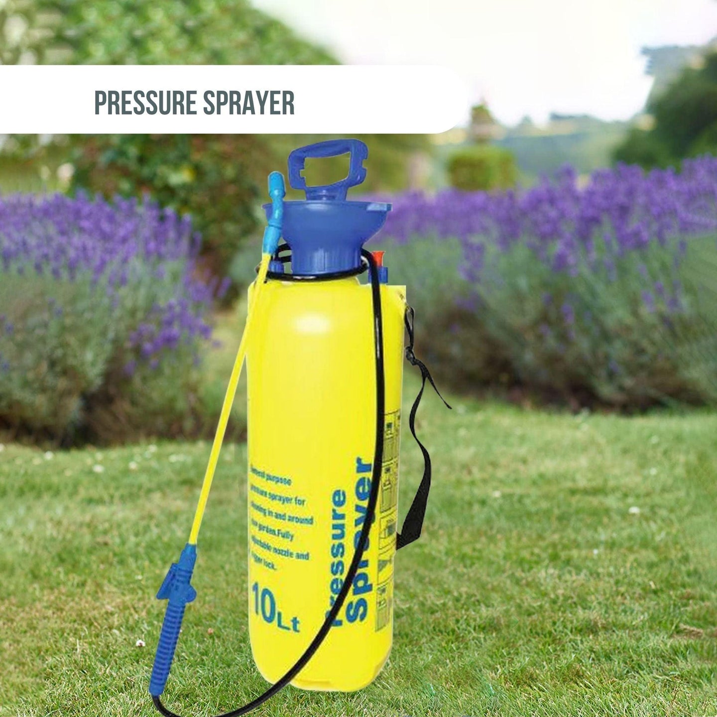 Buy 10L Pressure Sprayer - Knapsack Garden Pump For Liquids - Yard Weed Plants discounted | Products On Sale Australia