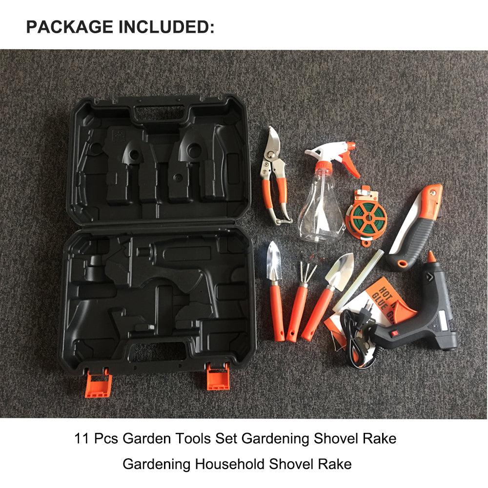 Buy 11 Pcs Garden Tools Set Gardening Shovel Rake Gardening Household Shovel Rake discounted | Products On Sale Australia