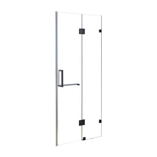 Buy 110 x 200cm Wall to Wall Frameless Shower Screen 10mm Glass By Della Francesca discounted | Products On Sale Australia