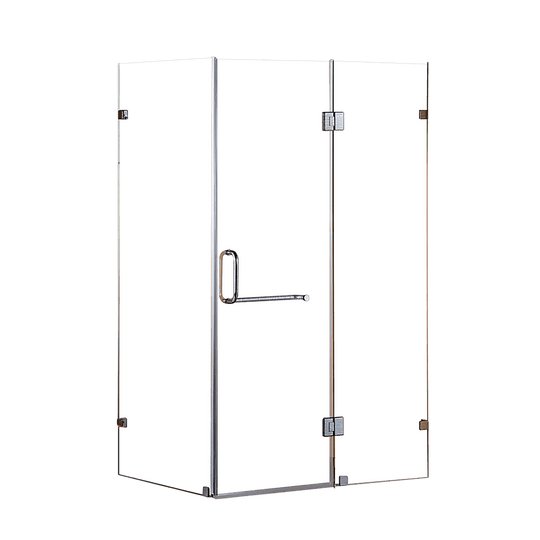 Buy 1100 x 900mm Frameless 10mm Glass Shower Screen By Della Francesca discounted | Products On Sale Australia