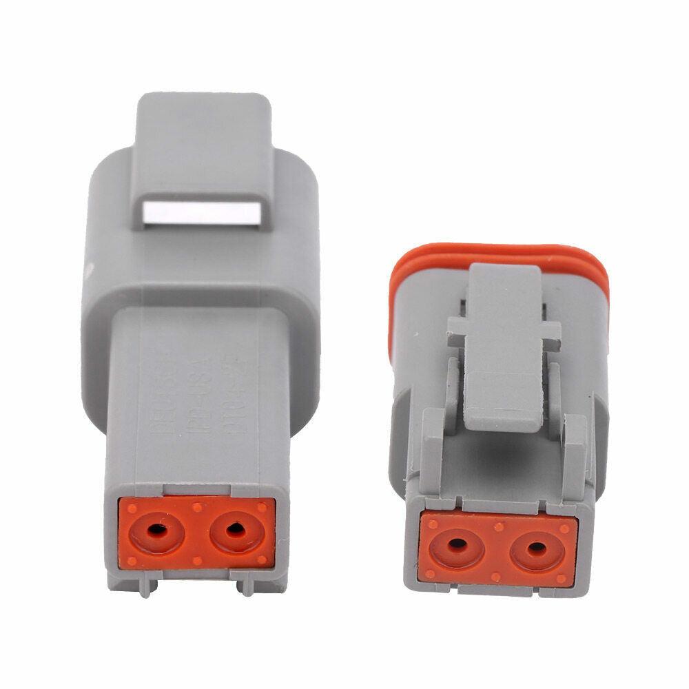 Buy 117PCS Deutsch Kit DT 2 Way Series Connector Plug Waterproof Auto Marine DT 2Pin discounted | Products On Sale Australia