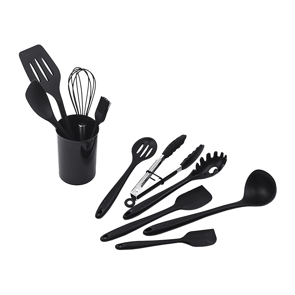 Buy 11pcs Kitchen Utensil Set Silicone Heat-Resistant Non-Stick Kitchen Utensils kit discounted | Products On Sale Australia