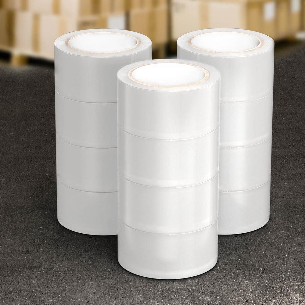 Buy 12 Rolls Packing Packaging Tape Sticky Clear Sealing Tapes Transparent 48mmx75m discounted | Products On Sale Australia