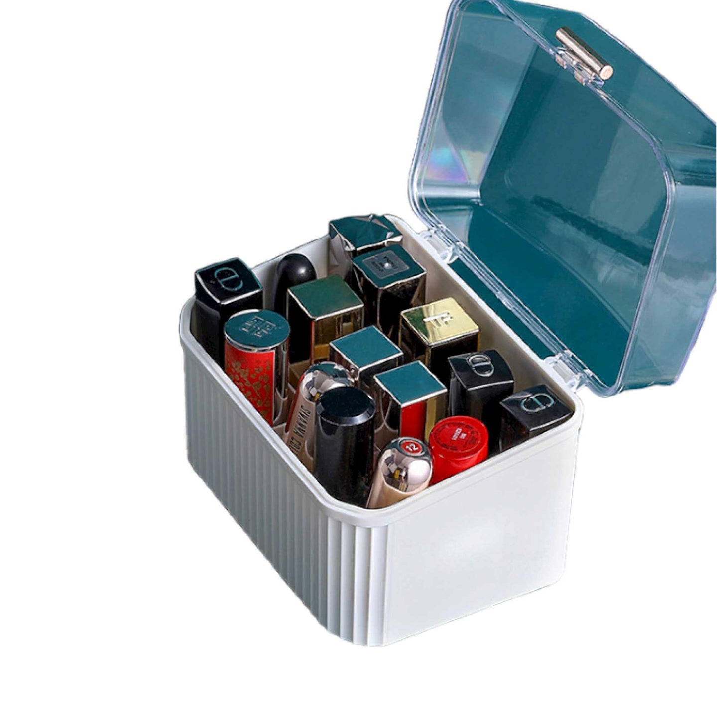 Buy 12 Slot Lipstick Desktop Box - Makeup Storage Container Cosmetic Case discounted | Products On Sale Australia