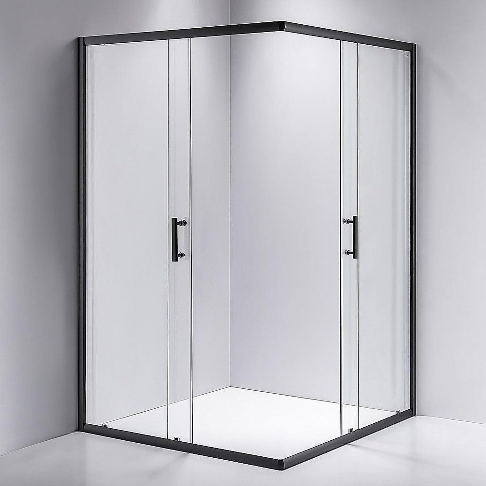 Buy 1200 x 1000mm Sliding Door Nano Safety Glass Shower Screen By Della Francesca discounted | Products On Sale Australia