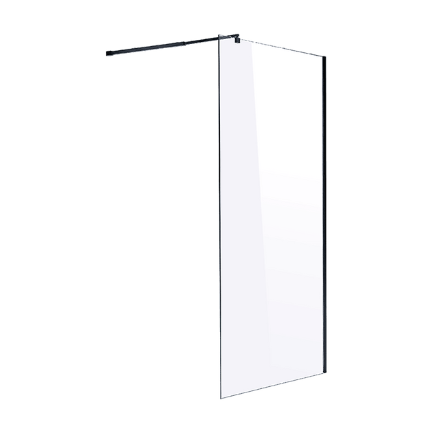 Buy 1200 x 2100mm Frameless 10mm Safety Glass Shower Screen discounted | Products On Sale Australia