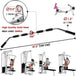 Buy 120cm Tricep Press Solid Pulldown Bar Cable Machine Revolving LAT Pull down Bar Rotating Curl Bar discounted | Products On Sale Australia