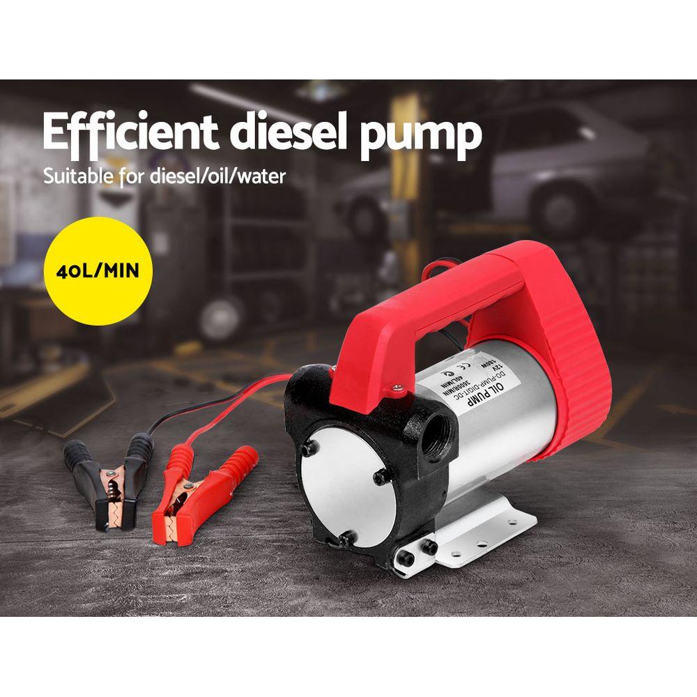 Buy 12V Electric Diesel Oil Bio-diesel Transfer Pump discounted | Products On Sale Australia