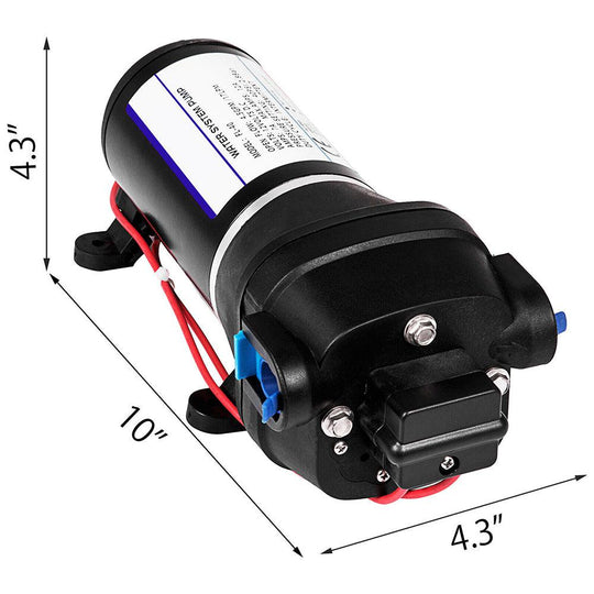 Buy 12V Water Pump FL-40 High Pressure 17/10LPM For Caravan Boat Camp Washdown discounted | Products On Sale Australia