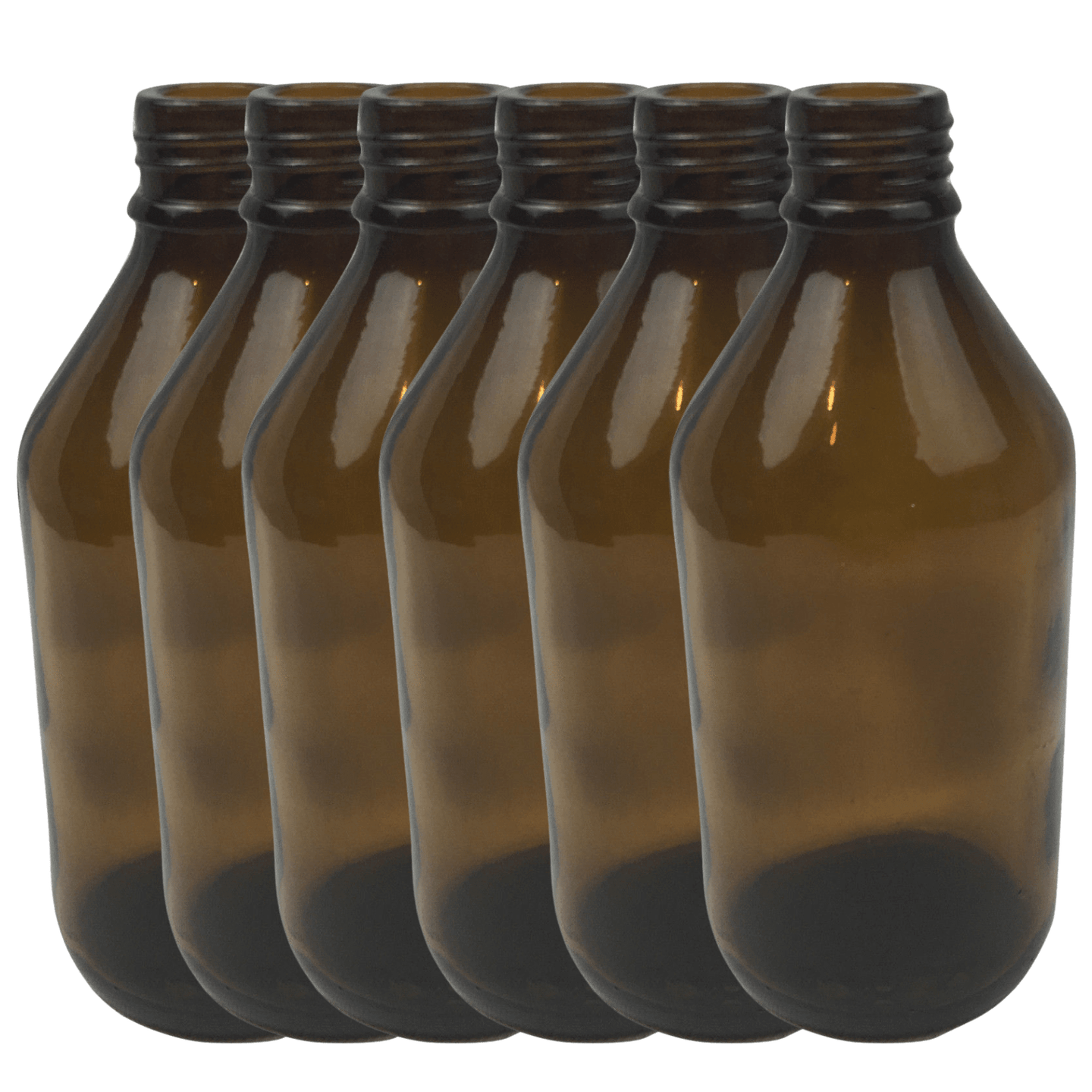 Buy 12x 600ml Brown Glass Bottle Plinking Shooting Target Practice without Lids/Caps discounted | Products On Sale Australia