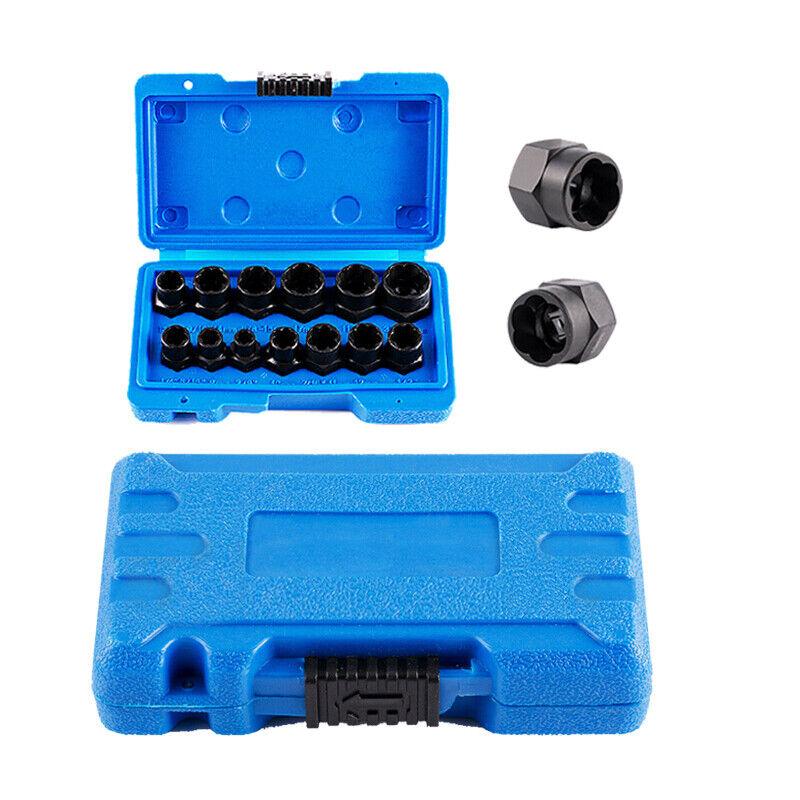 Buy 13-Piece Impact Bolt & Nut Remover Set Nut Extractor Socket Bolt Remover Tool discounted | Products On Sale Australia