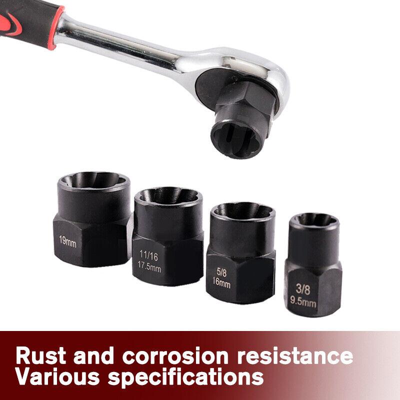 Buy 13-Piece Impact Bolt & Nut Remover Set Nut Extractor Socket Bolt Remover Tool discounted | Products On Sale Australia