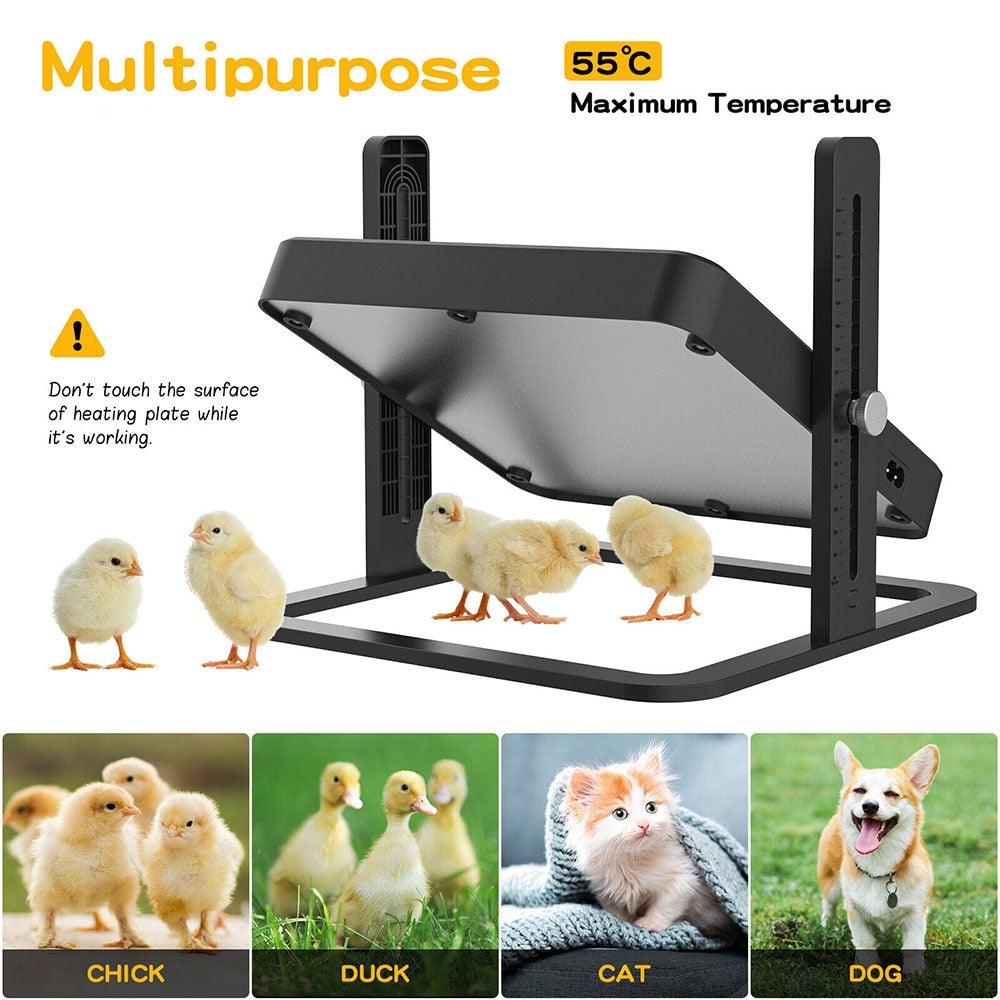 Buy 13W Chick Brooder Heating Plate 27x27cm Chicken Coop Heater Duck Poultry Warmer discounted | Products On Sale Australia