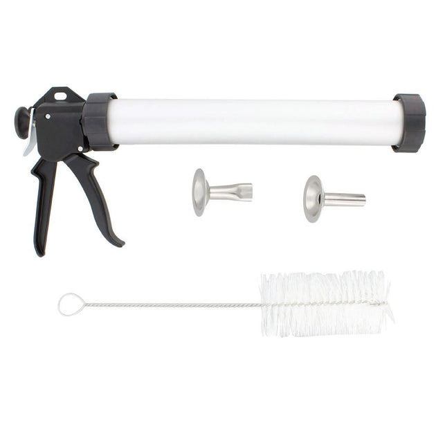 Buy 15" Beef Jerky Gun Food Grade Aluminium - Homemade Sausage Making Cannon Kit discounted | Products On Sale Australia